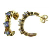 Tanzanite Sterling Silver Earrings