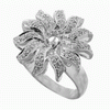 0.33ct VS Diamond Semi Mounting 18K White Gold