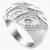 1.22 Carats Diamond Ring in 18k White Gold 1.22 Carats Diamond Ring in 18k White Gold