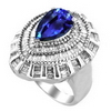 Tanzanite Diamond Rings