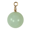 Round Chalcedony Pendant in Sterling Silver