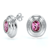 Oval Topaz Earrings in Sterling Silver Oval Topaz Earrings in Sterling Silver