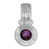 Amethyst Pendant in Sterling Silver