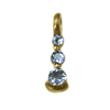 Round Blue Tanzanite Pendant in Sterling Silver