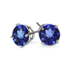 1 Ct Twt Tanzanite Stud Earrings in Sterling Silver