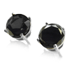 0.25 Ct Twt Black Diamond Stud Earrings in Sterling Silver 0.25 Ct Twt Black Diamond Stud Earrings in Sterling Silver