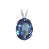 1 Carat Oval Tanzanite Pendant