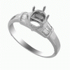 0.22 ct VS Diamond Semi Mounting 18K White Gold