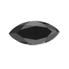 3.45 Carat Marquise Black Diamond