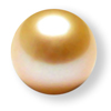 9 mm Round Bronze Pearl in AA grade Full Drilled