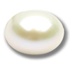 10x8 mm Oval  White Pearl in AA grade Not Drilled