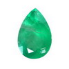 9x6 mm Pear Emerald in A Grade