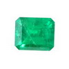 6x4 mm Octagon Emerald in AA Grade