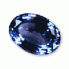 8.10 cts. Oval Purple Blue Tanzanite in AAA Grade