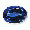 7.0 cts. Oval Blue Purple Tanzanite in AAA Grade 7.0 cts. Oval Blue Purple Tanzanite in AAA Grade