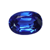 3.35 cts. Oval Blue Tanzanite in AA Grade