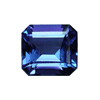 5.3 cts. Octagonal Blue Purple Tanzanite in AAA Grade