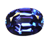 4.65 cts. Oval Purple Tanzanite in AA Grade