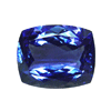 6.5 cts. Cushion Blue Purple Tanzanite in AA Grade