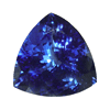 2.65 cts. Trillion Purple Tanzanite in AAA Grade