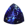 2.75 cts. Trillion Purple Tanzanite in AAA Grade