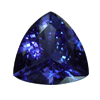 6.5 mm Trillion Blue Tanzanite in Superfine Grade