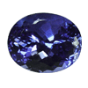 5.10 cts. Oval Purple Blue Tanzanite in AAA Grade 5.10 cts. Oval Purple Blue Tanzanite in AAA Grade