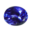 9x7 mm Oval Blue Tanzanite in Superfine Grade