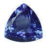 2.6 cts. Trillion Blue Tanzanite in AA Grade
