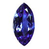3 cts. Marquise Purple Tanzanite in AAA Grade