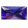1.5 cts. Long Baguette Purple Tanzanite in A Grade
