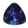5 cts. Trillion Purple Tanzanite in AA Grade