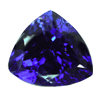 5 cts. Trillion Purple Tanzanite in AA Grade