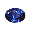 12x10 mm Oval Mystic Blue CZ