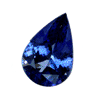 10x7 mm Pear Tanzanite in AAA Grade