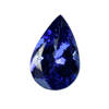 12.5x7.5 mm Pear Tanzanite in AAA Grade