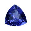 2.15 ct. Trillion Tanzanite in Super Fine Grade