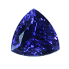 5 mm Trillion Shape Simulated Tanzanite in Fine Grade