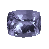 10.5x7.5 mm Cushion Tanzanite in Light Grade 10.5x7.5 mm Cushion Tanzanite in Light Grade