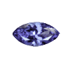 13x7 mm Marquise Tanzanite in AA Grade