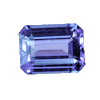 14x8 mm Octagon Tanzanite in A Grade