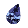 15x9 mm Pear Tanzanite in AA Grade 15x9 mm Pear Tanzanite in AA Grade
