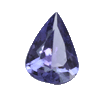 11.5x9 mm Pear Tanzanite in AA Grade 11.5x9 mm Pear Tanzanite in AA Grade