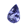 11x8 mm Pear Tanzanite in AA Grade 11x8 mm Pear Tanzanite in AA Grade