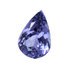 11x8 mm Pear Tanzanite in A Grade