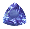 9 mm Trillion Tanzanite in A Grade