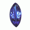 6.10 ct Marquise Tanzanite in AA Grade