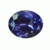 1.30 ct Oval Tanzanite in AA Grade