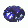 6.85 ct Oval Tanzanite in AA Grade