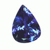 1.70 ct Pear Tanzanite in AA Grade